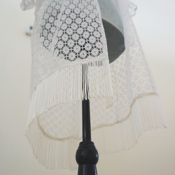 White Lace Swimsuit Coverup - Picture 6 of 8